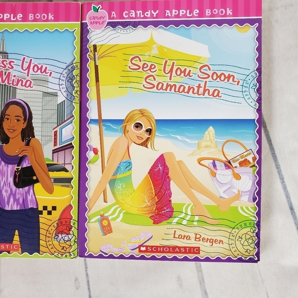2/$25 Scholastic Candy Apple Books Set of 3 - Picture 5 of 11